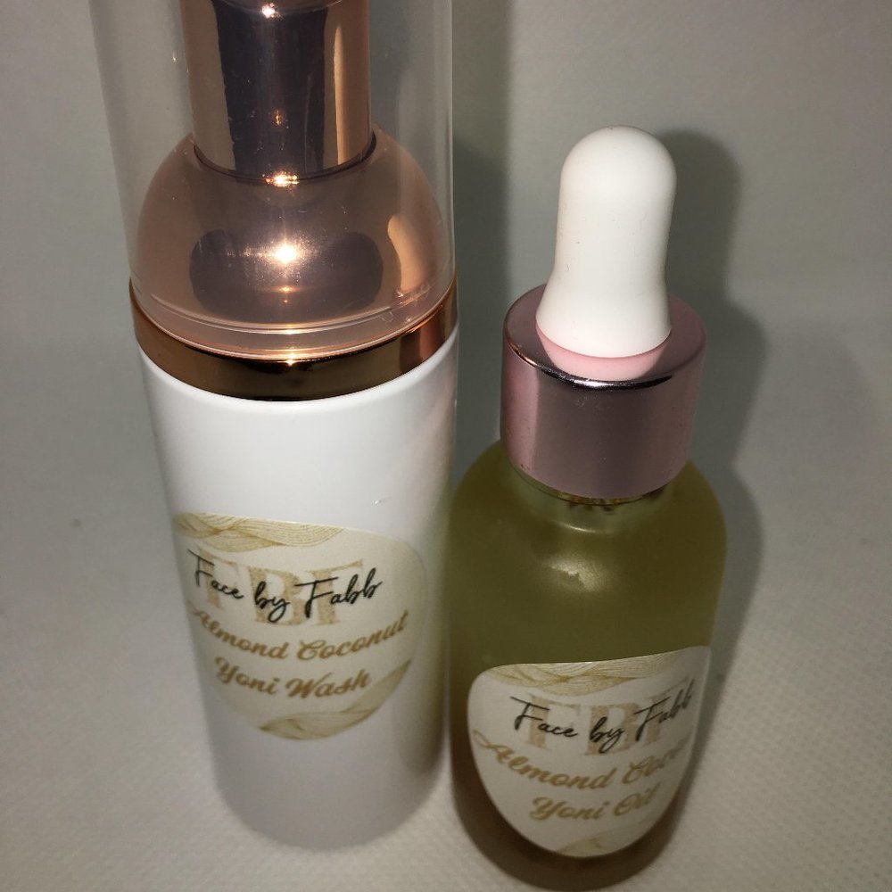 ALMOND COCONUT YONI WASH & OIL COMBO